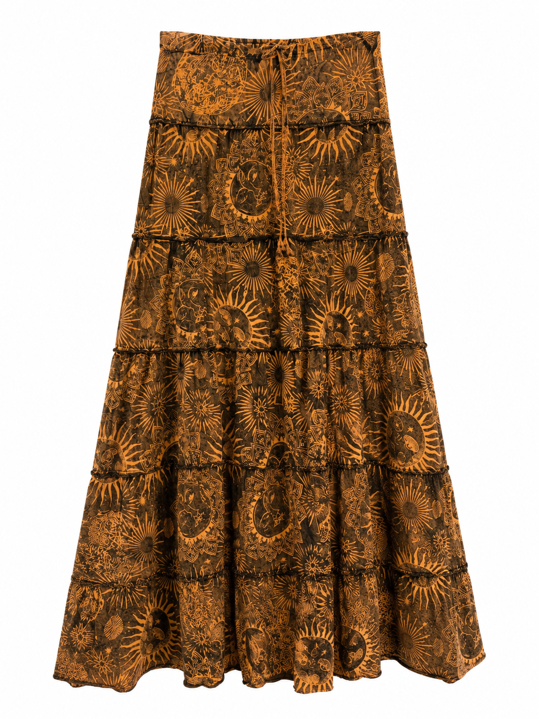 Sun & Moon Mandala skirt