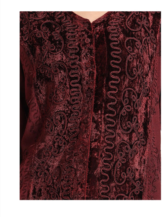 RAYON VELVET TOP
