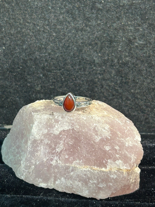 Silver plated ring