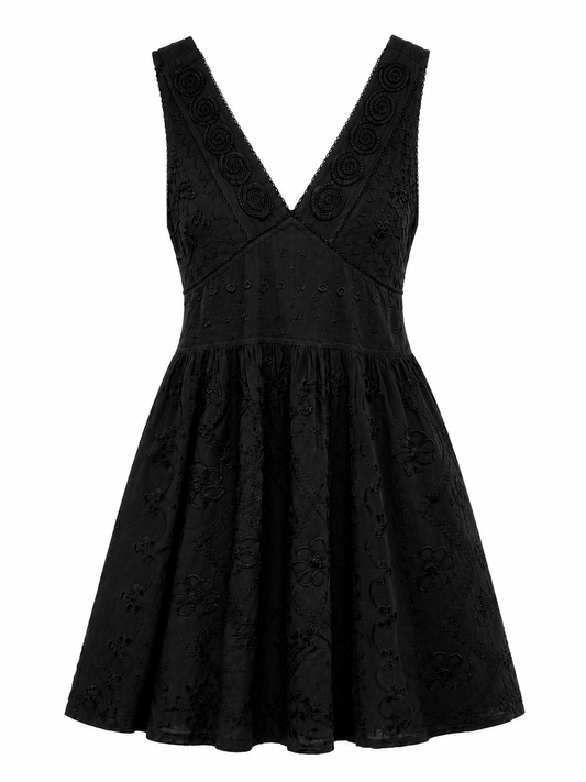 Velvet Bloom Dress (1624)