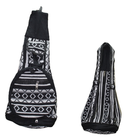 Ganesha Handicrafts Foldable Canvas Rucksack bag , Folding bag , Trending bag , Canvas bag , Multicolour bag , Modern bag Spaceful bag