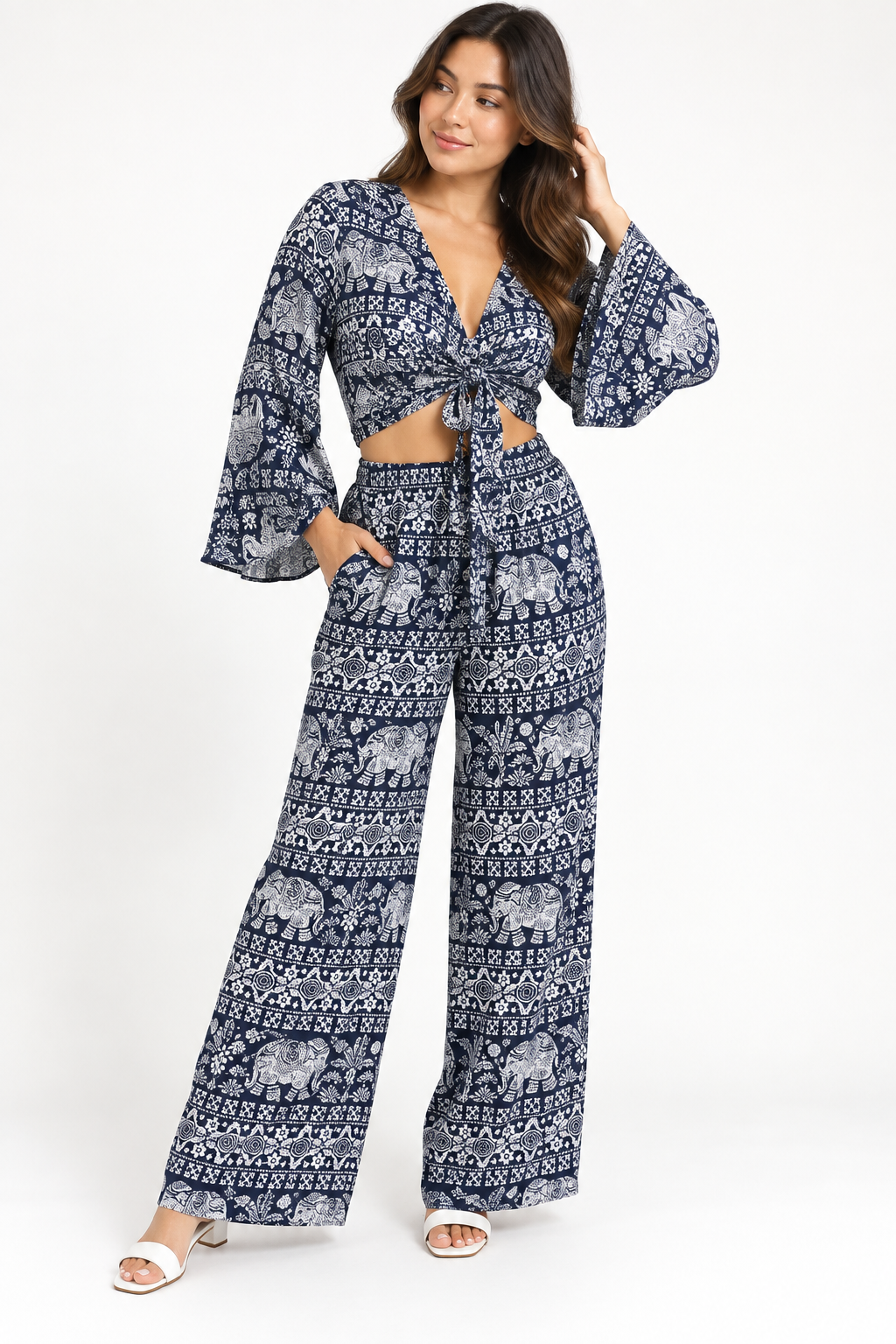 Printed Boho Co-Ord Set 🌿