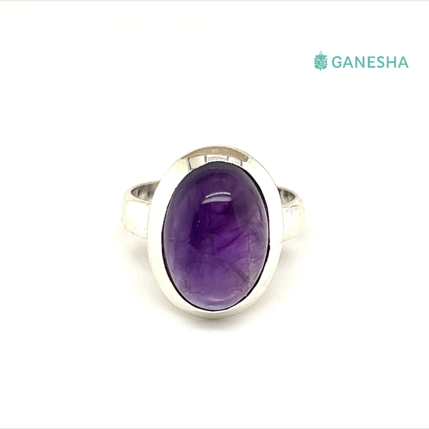 Ganesha Handicrafts, Amethyst Cabochon , 925 Sterling Silver jewellery Gift Set With Free Chain, Amethyst Cabochon , 925 Sterling Silver jewellery Chain, 925 Sterling Silver jewellery , Womens - 925 Sterling Silver jewellery Gift Set With Free Chain, Fashion- 925 Sterling Silver jewellery Gift Set With Free Chain, Trending Womens Jewellery Gift, 925 Sterling Silver.