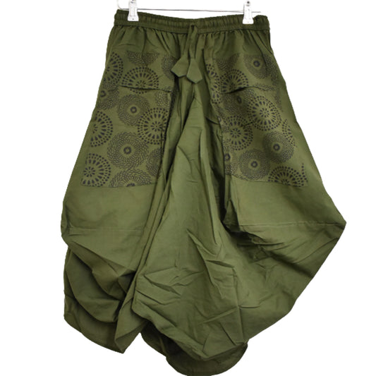 Ganesha Handicrafts, Butterfly Skirt, Womens Butterfly Skirt, Womens Fashion Skirt, New trending Skirts For Women's. Green colour Butterfly Skirt.