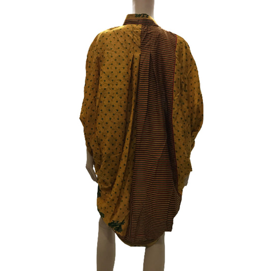 Ganesha Handicrafts Floral loose fit kimono , Double colour kimono , Modern kimono , Trending kimono , Floral kimono , Loose fit kimono