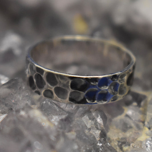 Ganesha Handicrafts, Hammered and Dotted Band Ring, Dotted Band Ring, Dotted Ring, Womens Trending Ring, Women's new Model Ring, Modern For Women's Ring.