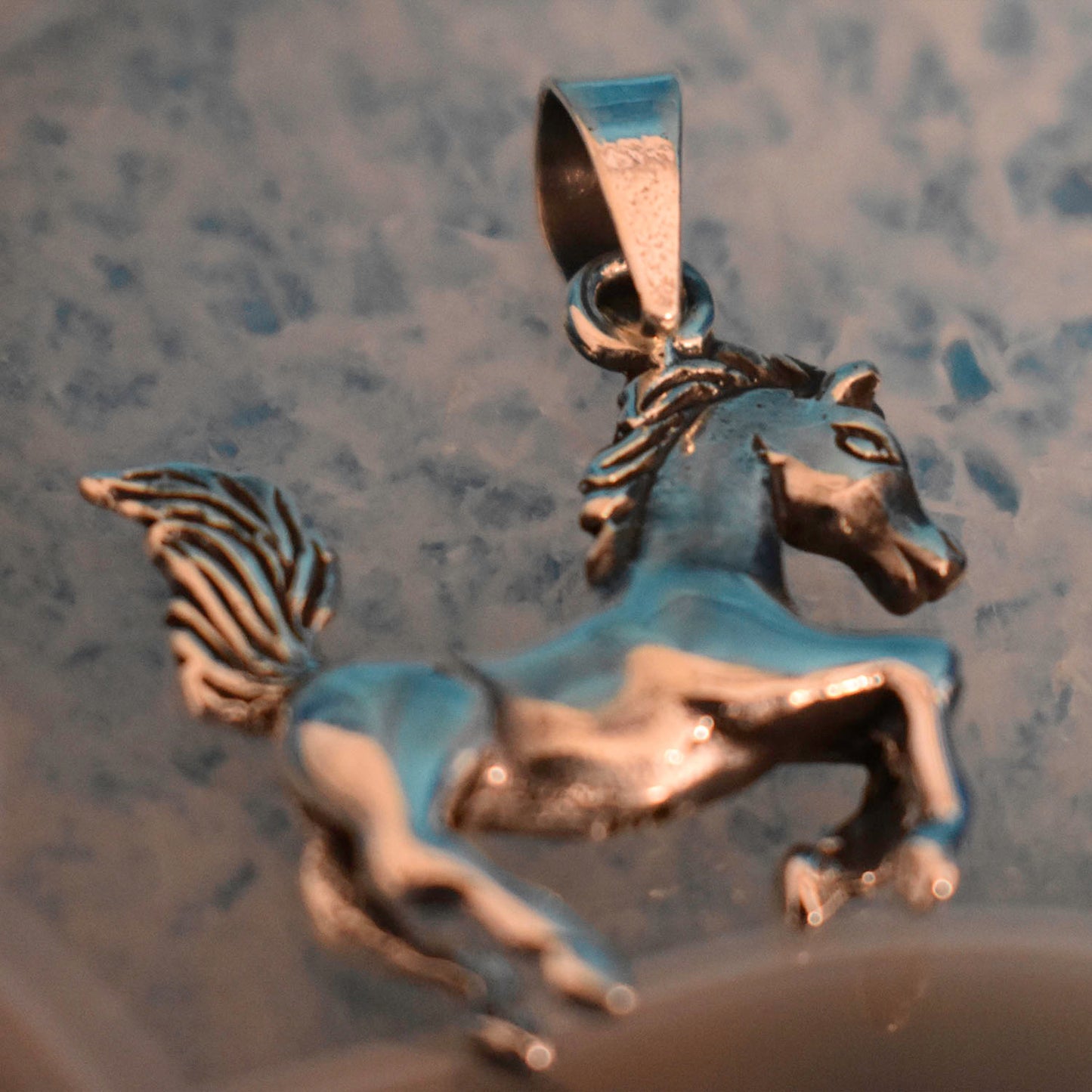 Ganesha Handicrafts, Horse Pendant (925) Sterling Silver, Silver Pendant, 925-Sterling Silver Pendant, Horse Model Pendant, Women's Like Pendant, New Trending Pendant.