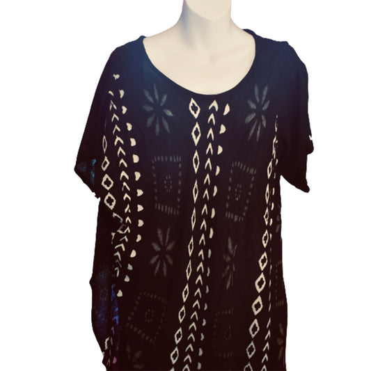 Ganesha Handicrafts, Long Aztec-style Shirt, womens style shirt, Womens Long Long Aztec-style Shirt, Fashions for Womens Style shirt, Trending womens Long Style shirt.