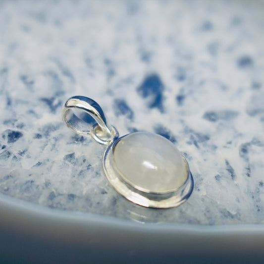 Ganesha Handicrafts, Mini Moonstone Pendant, Moonstone Model Pendant, Women's Trending Pendant, New Model Pendant, Women's Modern Pendant, Women's Stylish pendant.