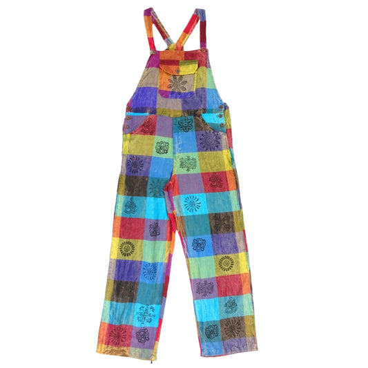 Ganesha Handicrafts Nepalese multi patch dungarees, Patch, Multi Patch, Dungarees, Nepalese Patch, Trending Patch