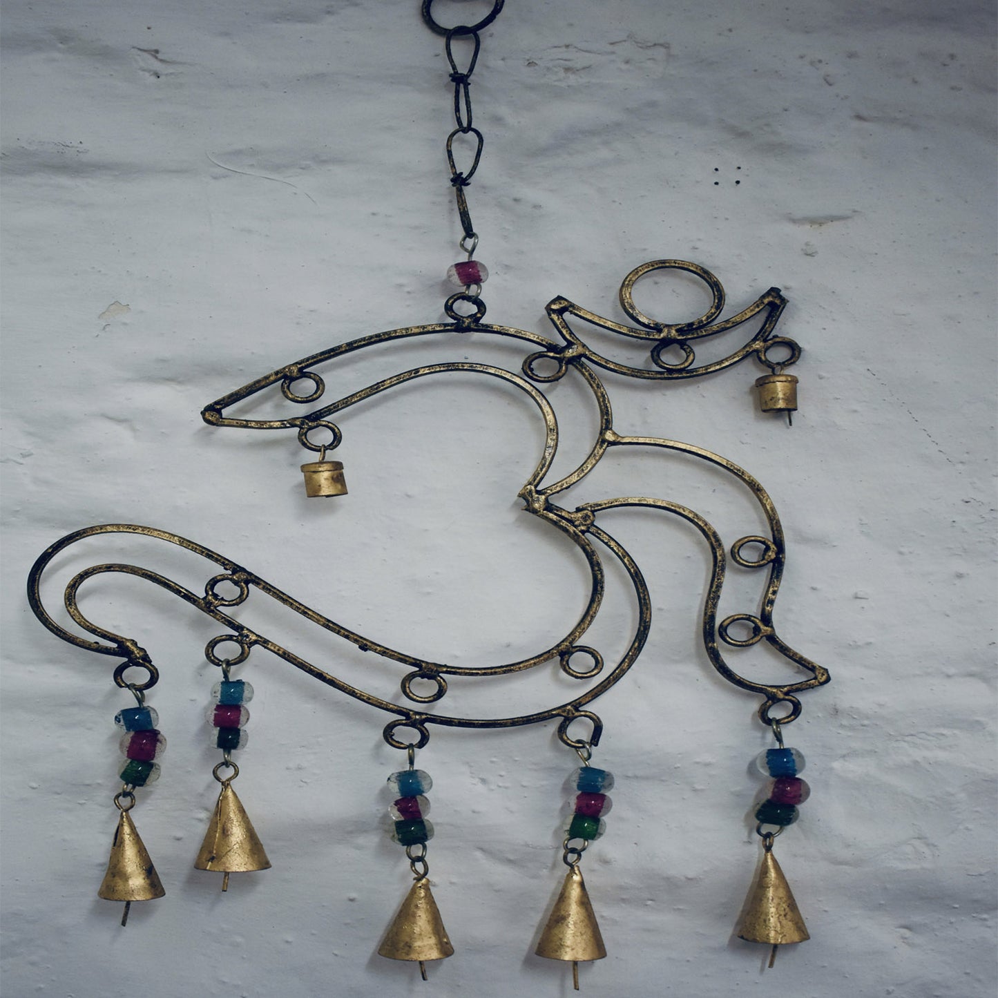 Ganesha Handicrafts Om hanging , Om symbol hanging , Steel hanging , Decorative om hanging