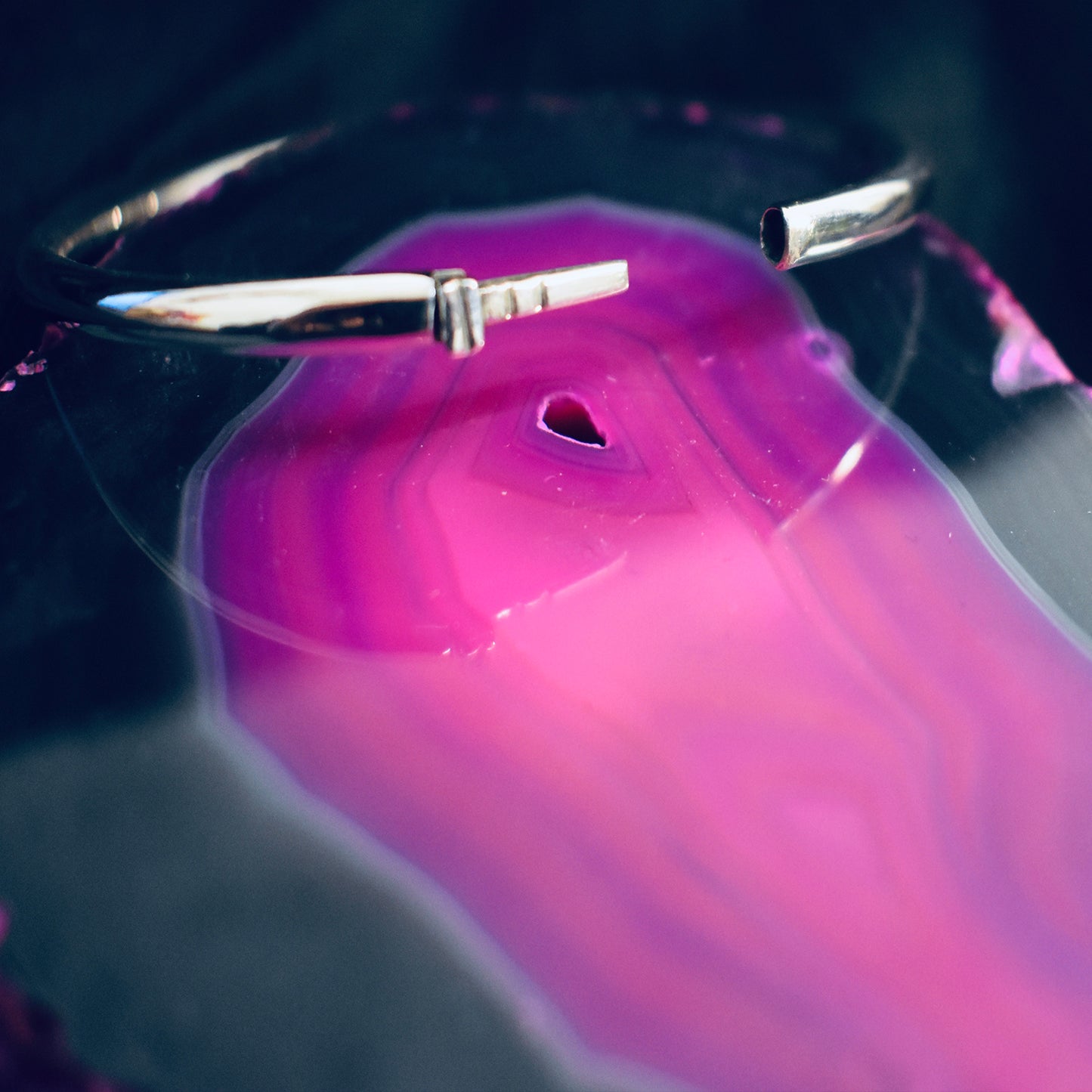 Ganesha Handicrafts, Silver Latch Bangle, Silver Bangle, Womens Trending Silver Bangle, Womens Fashion Bangle.