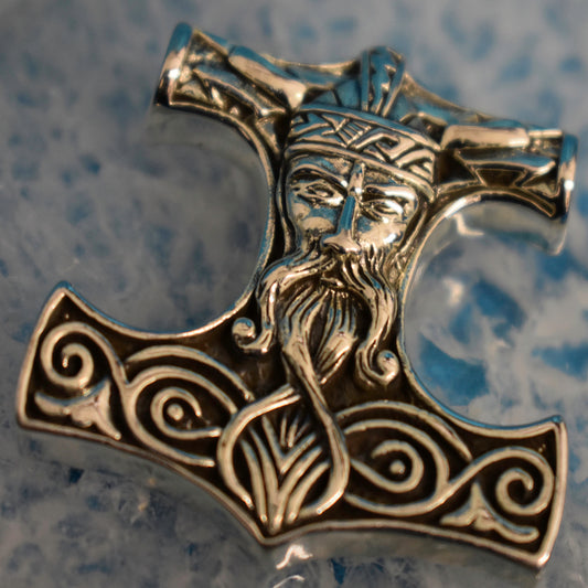 Ganesha Handicrafts, Sterling Silver Viking Pendant (925), Sterling Silver Pendant, 925-Sterling Silver Pendant, Bisexual Pendant, Womens Trending Pendant, Mens trending Pendant, New Model Pendant.