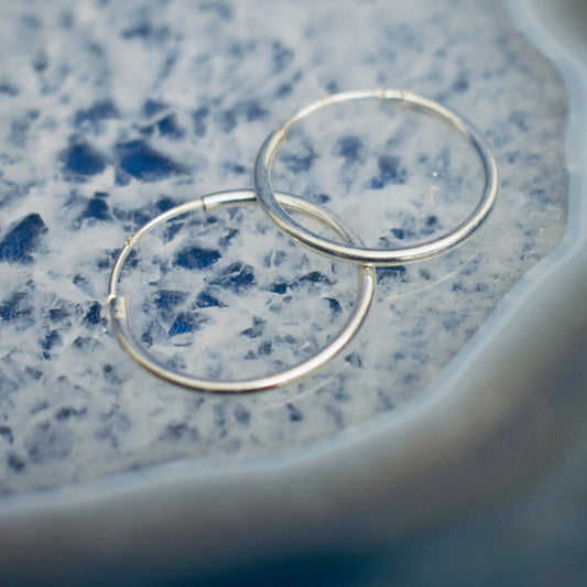 Ganesha Handicrafts, Sterling Silver Hoops, Silver Hoops, Sterling Hoops, Womens trending Hoops, Bisexual silver Hoops, Silver Hoops Earring online.