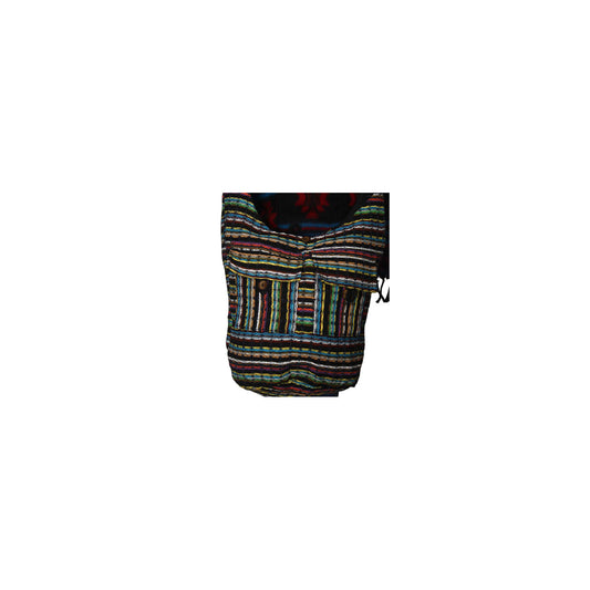 Ganesha Handicrafts Stitched Pattern Messenger Bag , Bag
