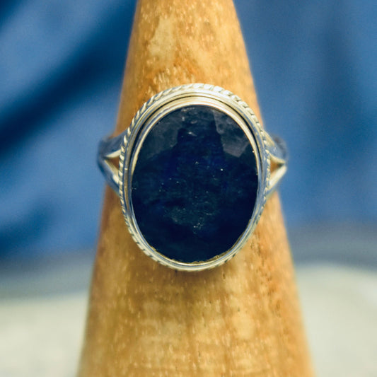 Ganesha Handicrafts, Vintage set Sapphire Ring, Sapphire Ring, Vintage Ring, Womens Ring, Women Fashion Ring, New Model Ring, Womens New Modern Ring.