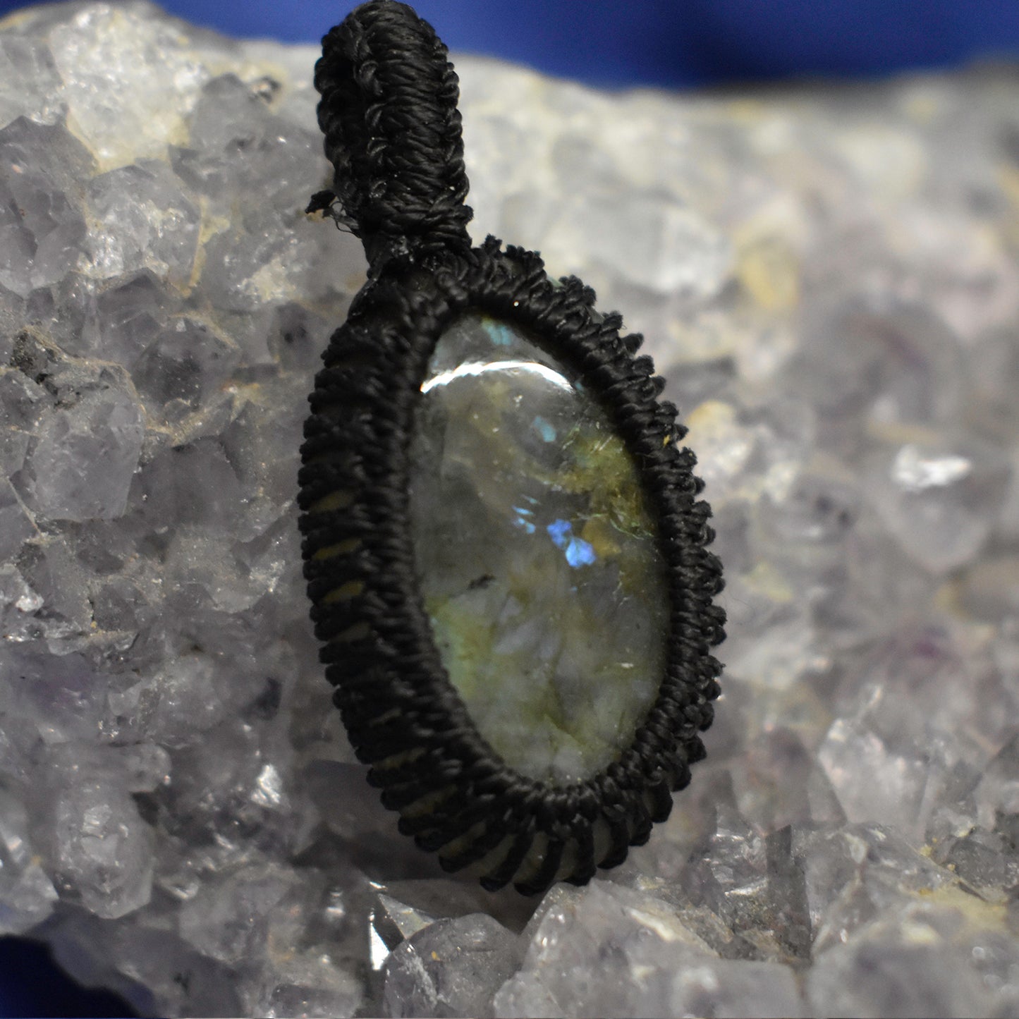 Ganesha Handicrafts, Wrapped Labradorite Pendant, Labradorite Womens Pendant, Women's Trending Pendant, New Model Women's Pendant, Women's Trending Womens Stylish Pendant.