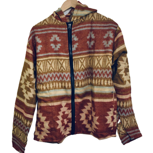 Ganesha Handicrafts Zip Poncho, Poncho, Zip Poncho, Multicoloured Poncho, Branded Poncho, Zip Multicoloured Poncho