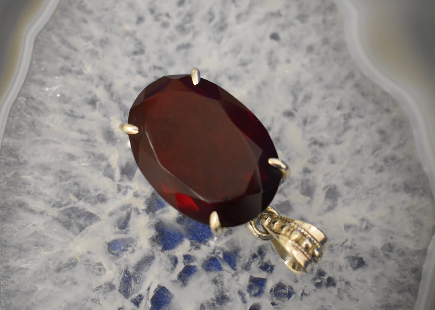 Limited Indian Ruby Pendant Large