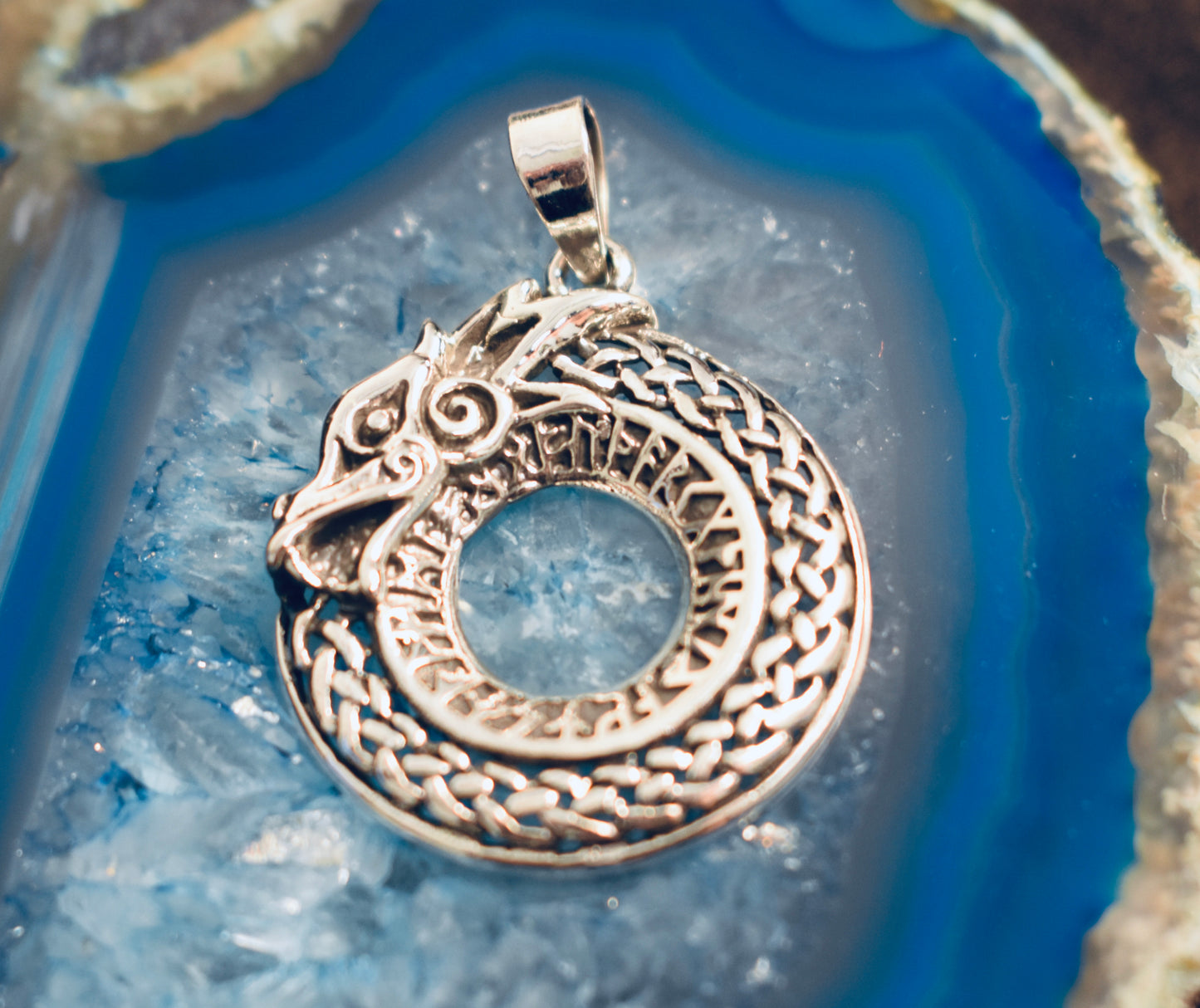 Dragon medallion pendant