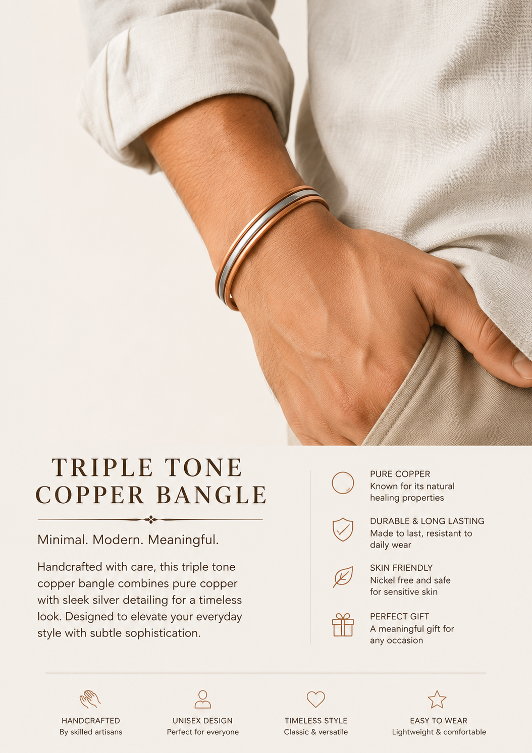 Unisex bangles