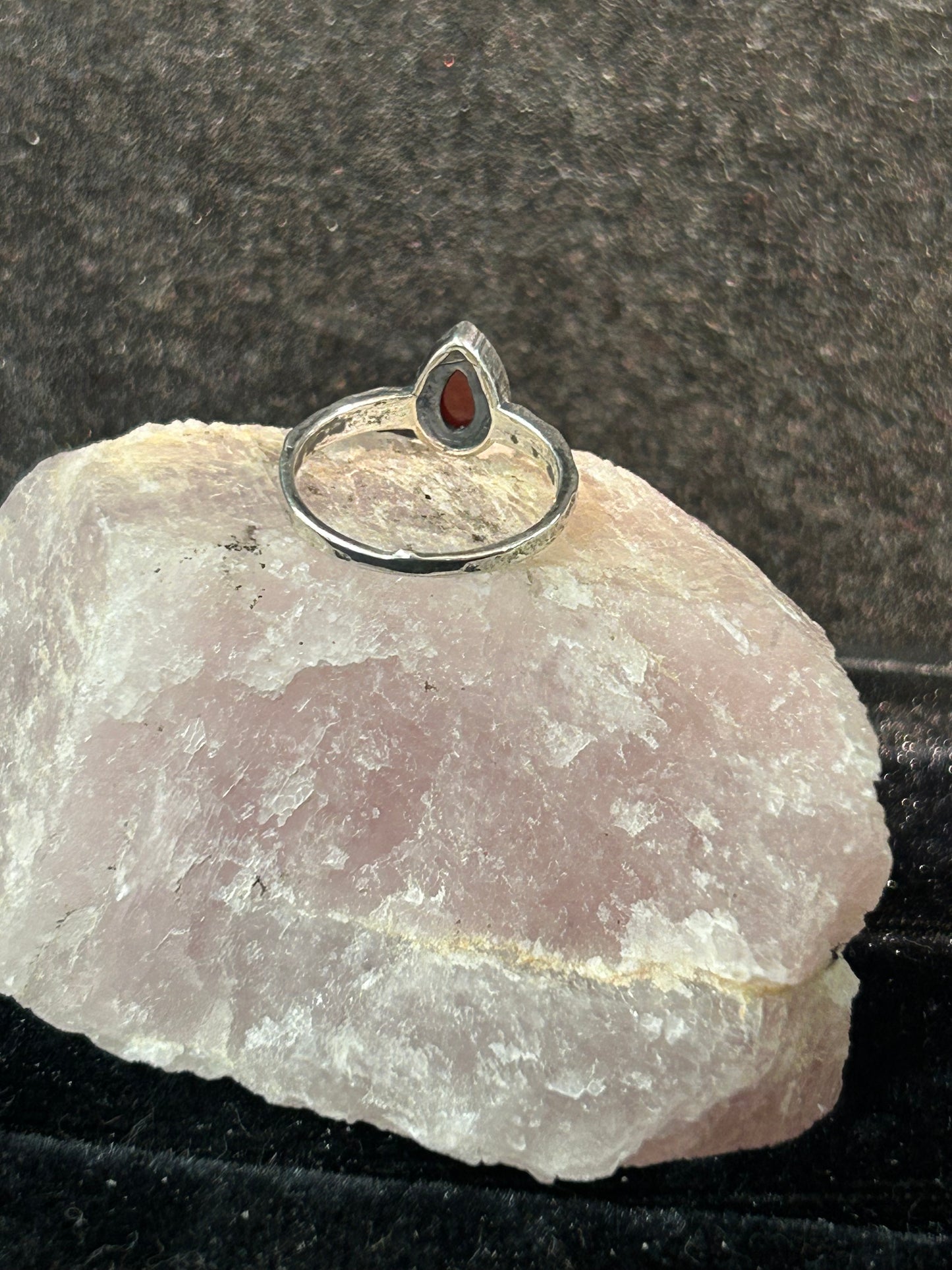 Silver plated ring