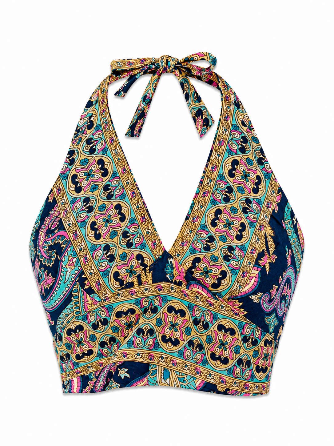 Reversible silk top