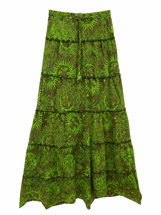 Sun & Moon Mandala skirt