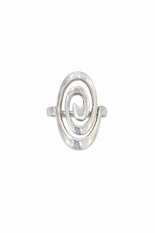 925 sterling silver spiral 🌀 ring