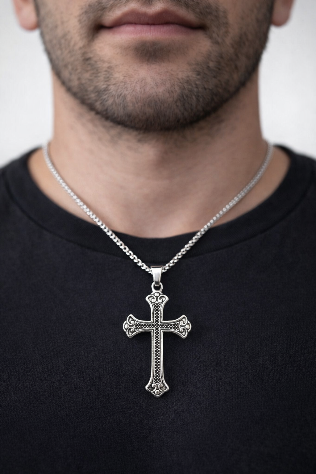 Fleur-de-Lis Cross
