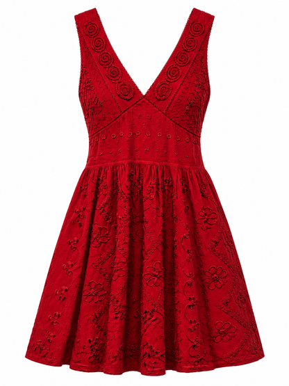 Velvet Bloom Dress (1624)