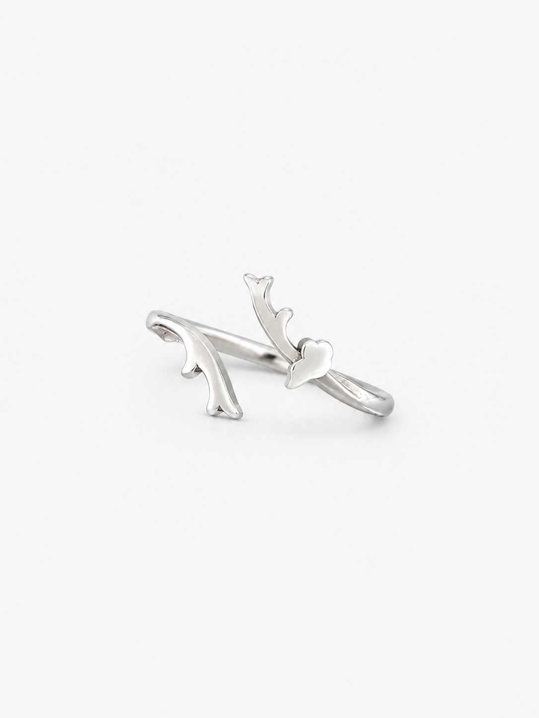 Adjustable silver rings
