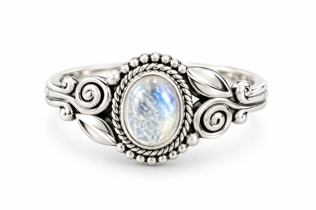 Size 8 (silver ring)