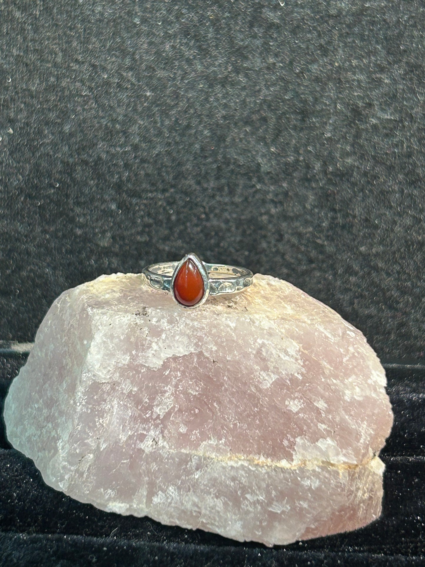 Silver plated ring