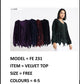 RAYON VELVET TOP