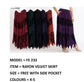 RAYON VELVET SKIRT