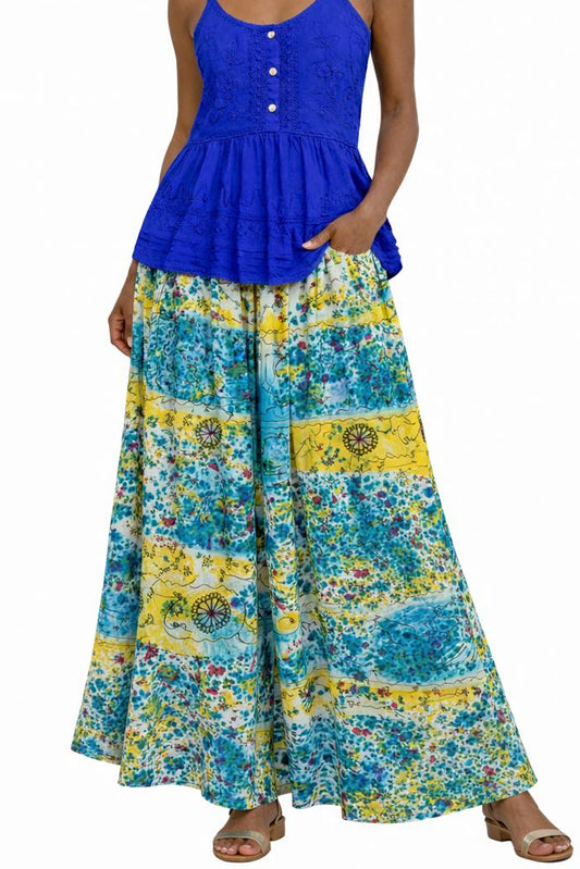Mix colour skirt