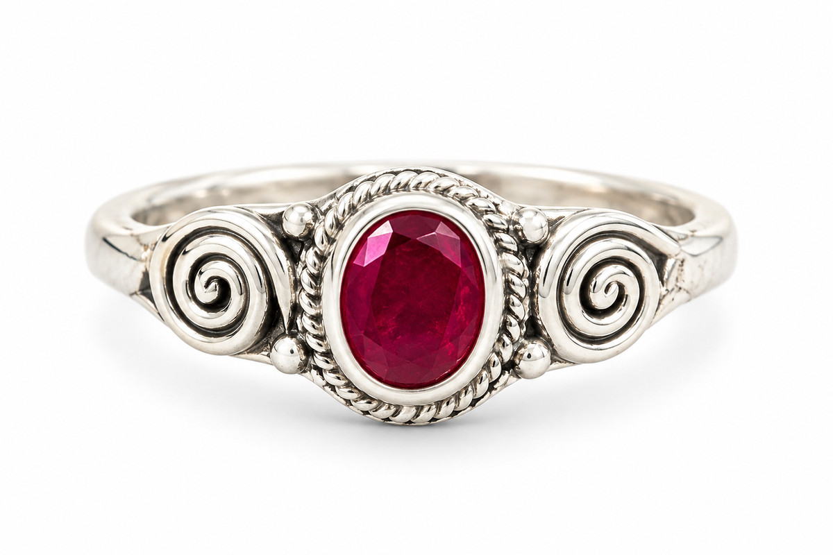 Size 8 (silver ring)