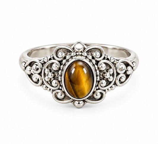 Size 6 ring (925) silver