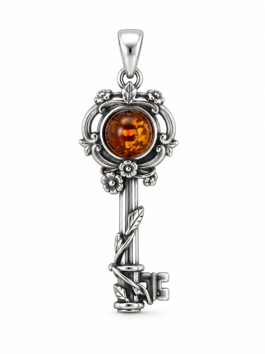 Amber pendants