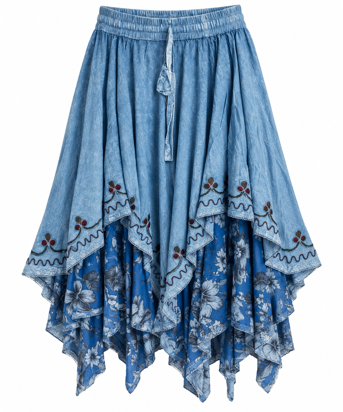 Boho Maxi Skirt(1629)