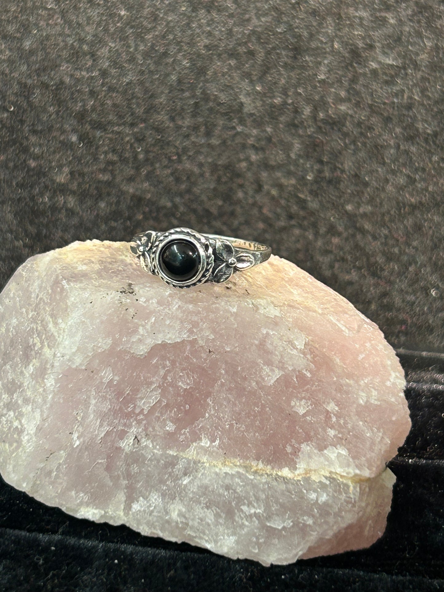 Silver plated ring