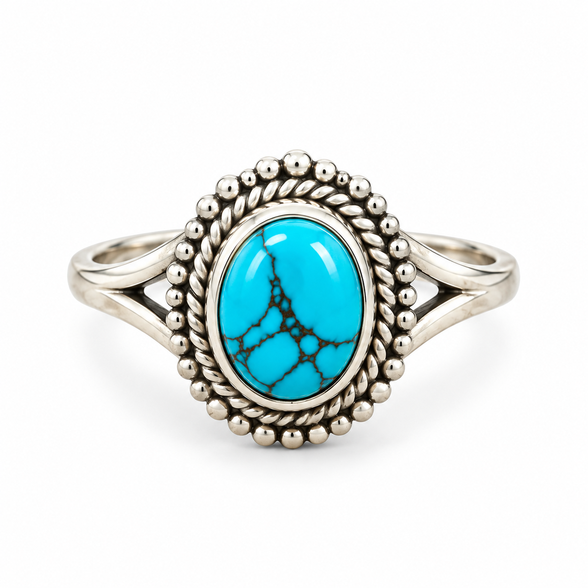 Size 8 (silver ring)