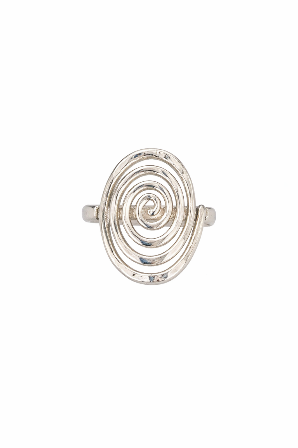925 sterling spiral ring