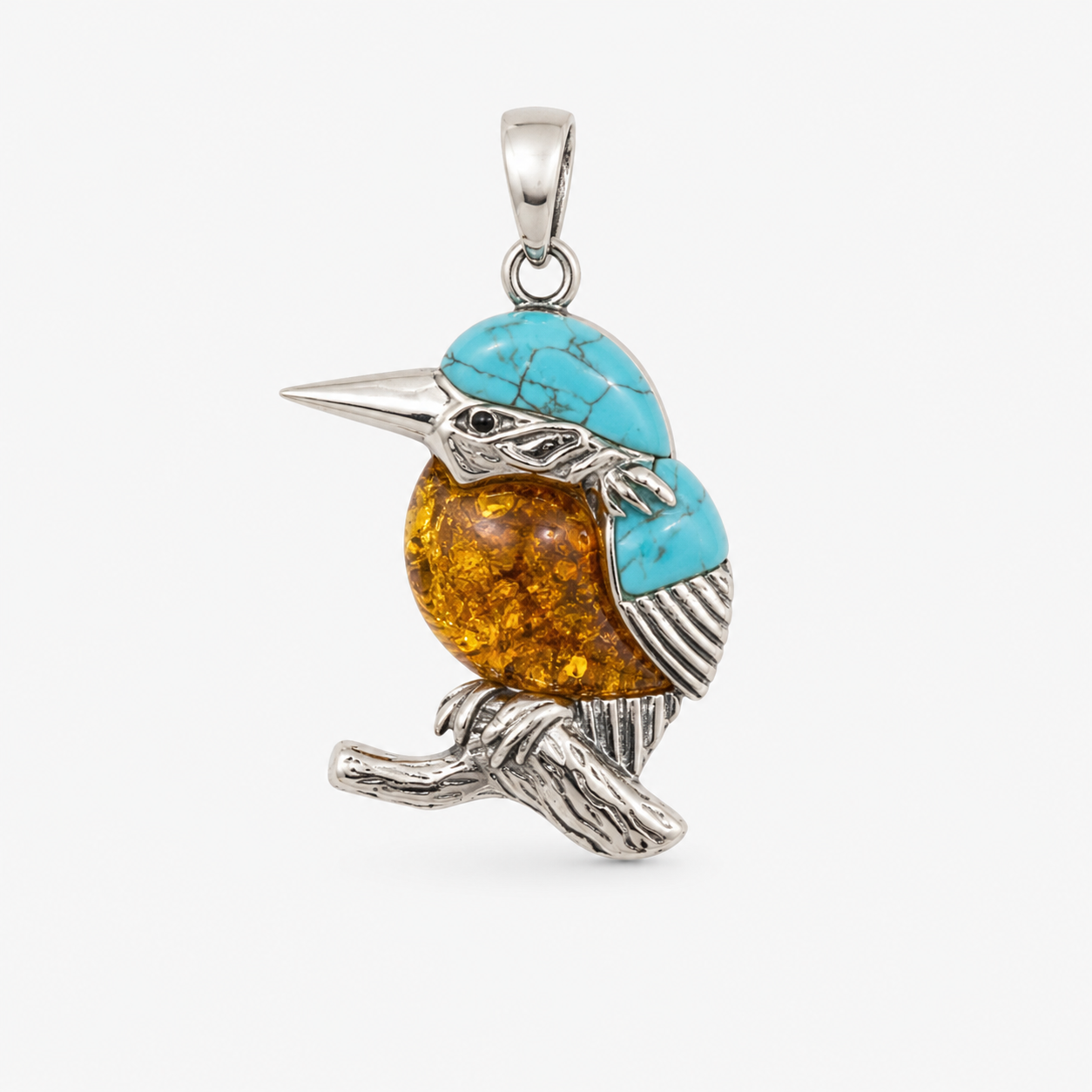 Amber pendants