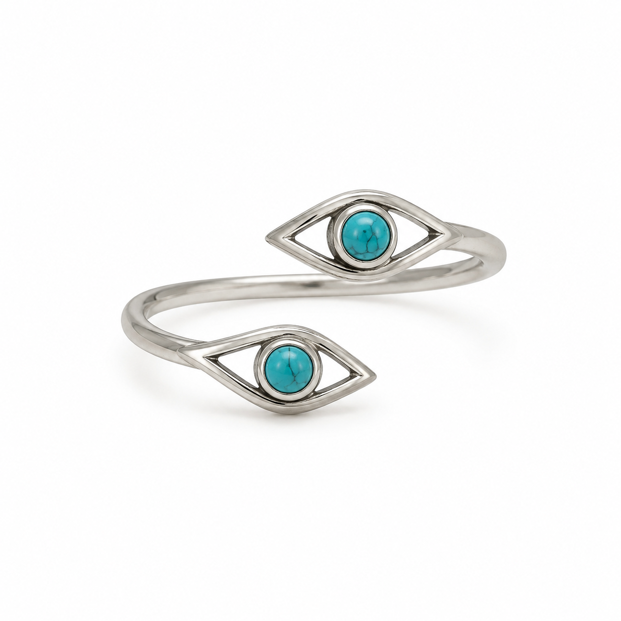 Sterling Silver  Adjustable Ring