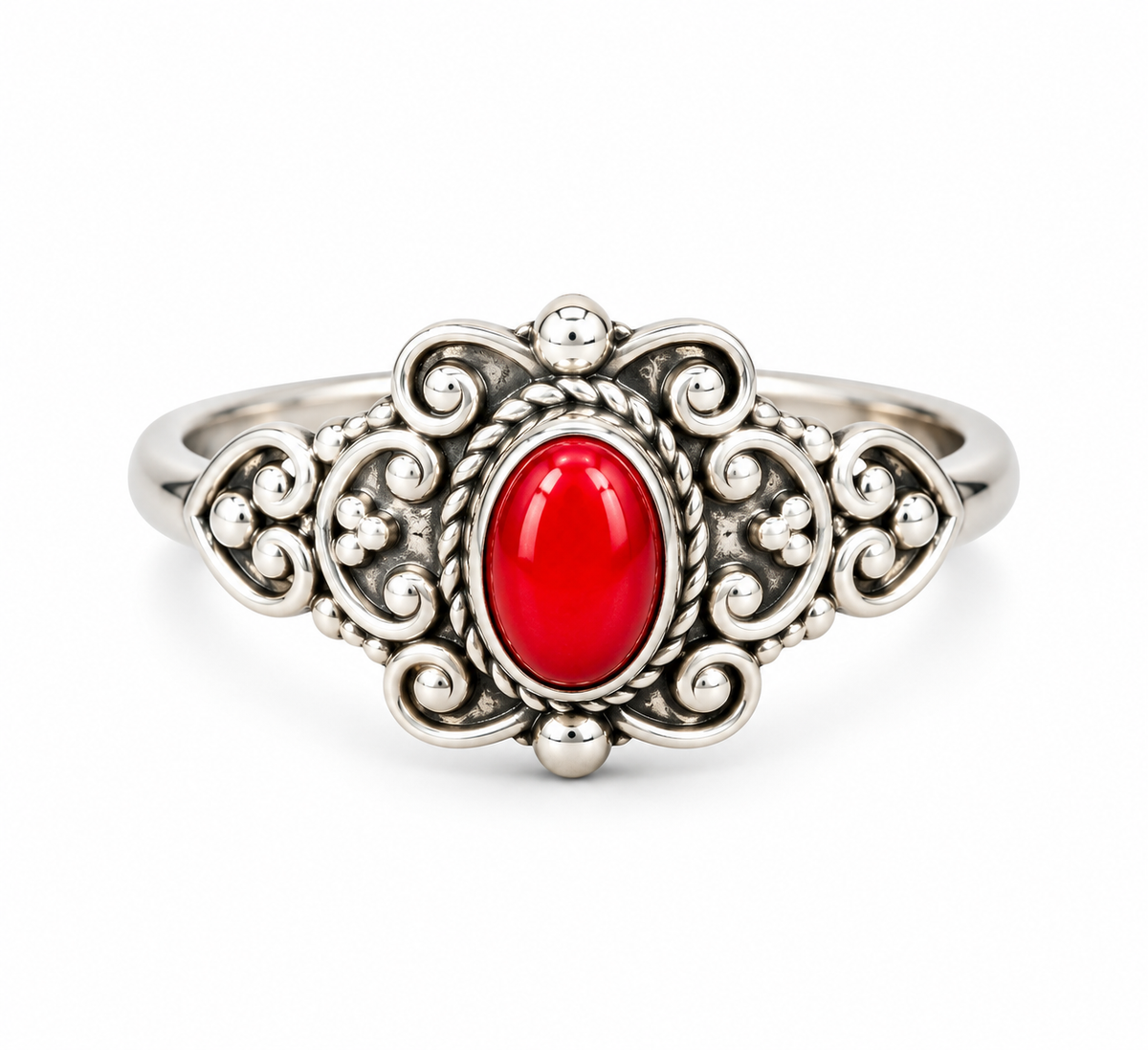 Size 6 ring (925) silver