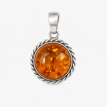 Amber pendants