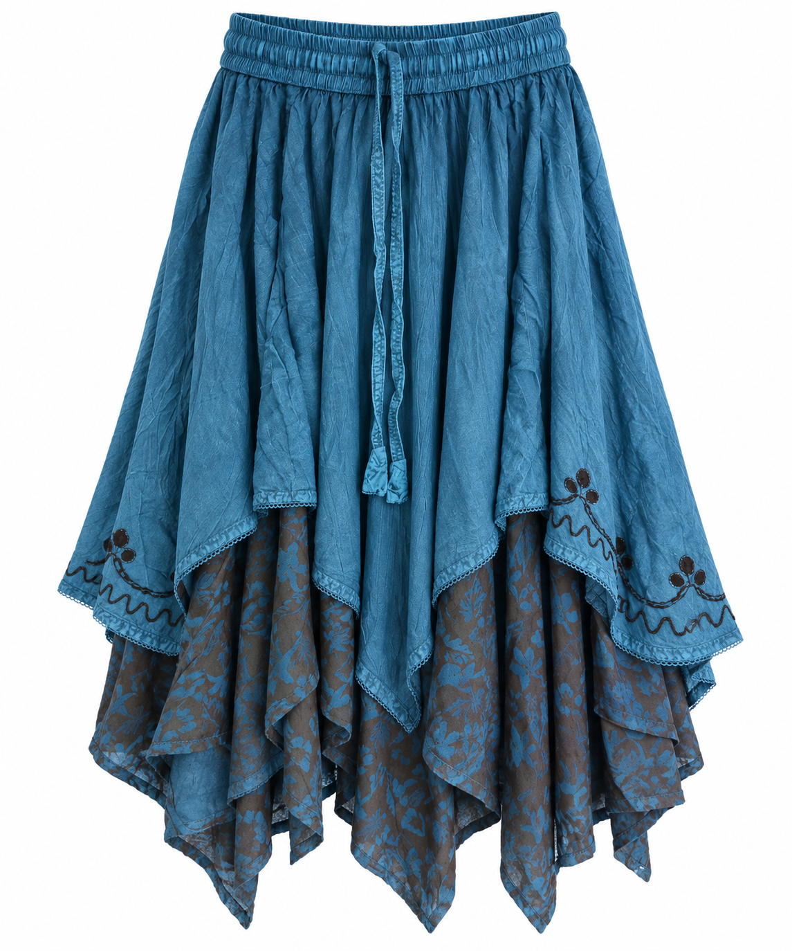 Boho Maxi Skirt(1629)