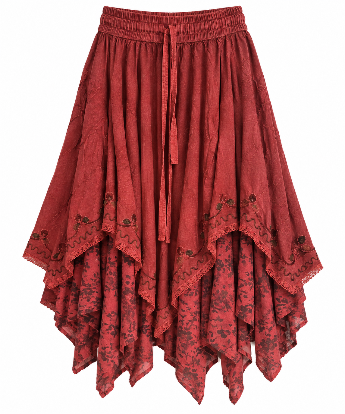 Boho Maxi Skirt(1629)